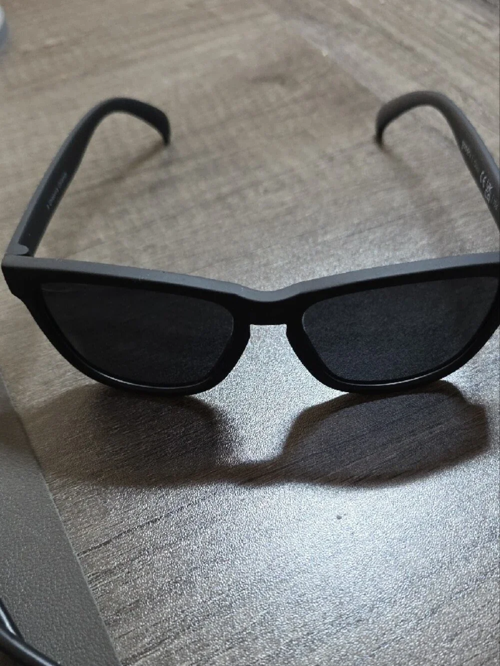 Men's Matte Black Sunglasses - Classic UV Polarized Shades